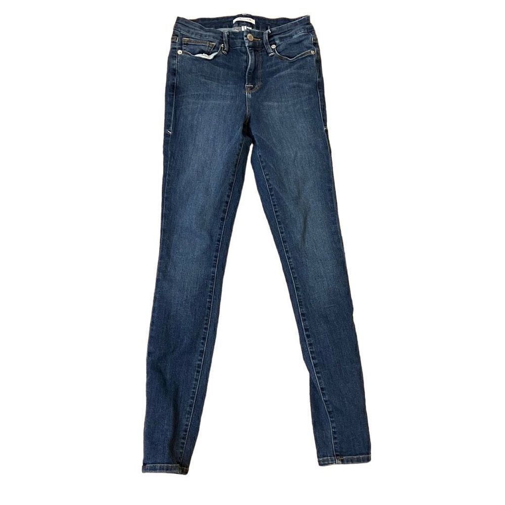 Good American Good Legs Skinny Jeans Medium Wash Size 2